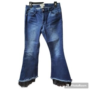 For the Republic Feather hemmed Jeans 8 Dark wash